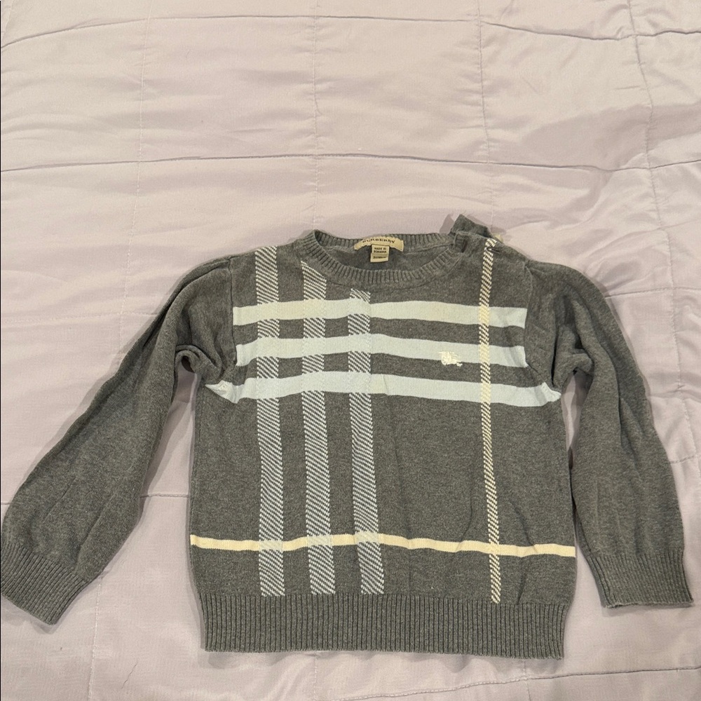 Burberry Charcoal Knitwear